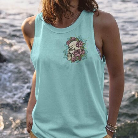 I MAY NOT BE PERFECT SKULL ROSES ALL OVER PRINT - YHLN2103233