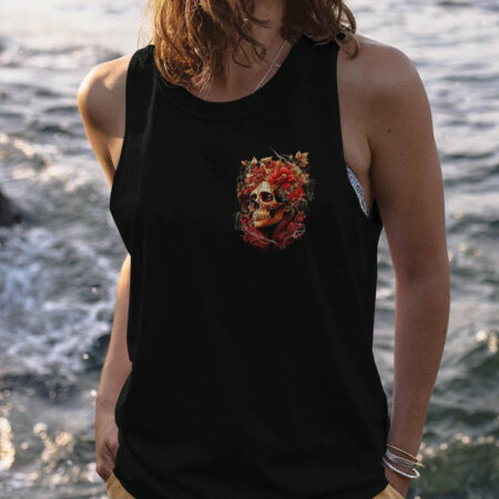 IF MY MOUTH DOESN'T SAY IT SKULL FLOWER ALL OVER PRINT - TLTW1204233