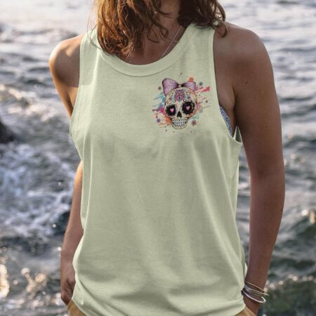 I AM A SWEET GIRL SKULL ALL OVER PRINT - YHHG0203231