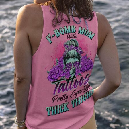 F-BOMB MOM WITH TATTOOS ALL OVER PRINT - TLNO2002231