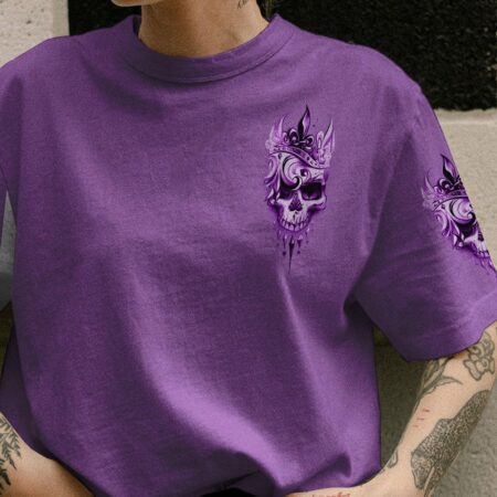I'M THE FKING QUEEN TATTOOED SKULL ALL OVER PRINT - TLTW1401232