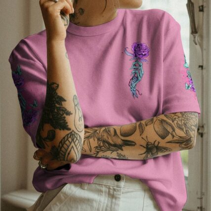 I CAN BUY MYSELF FLOWERS SKELETON HAND ALL OVER PRINT - TLNO0203232