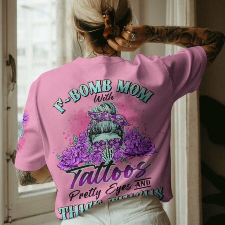 F-BOMB MOM WITH TATTOOS ALL OVER PRINT - TLNO2002231