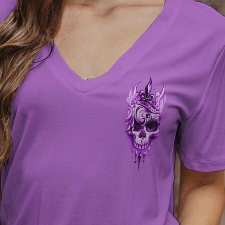 I'M THE FKING QUEEN TATTOOED SKULL ALL OVER PRINT - TLTW1401232