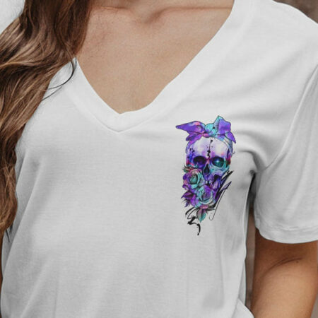 IF YOU THINK I'M CRAZY NOW ROSE SKULL ALL OVER PRINT - TLTR2004232