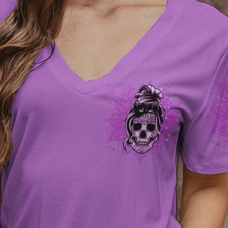 I'M A B DON'T TRY ME MESSY BUN TATTOO ALL OVER PRINT - TLTW2403231