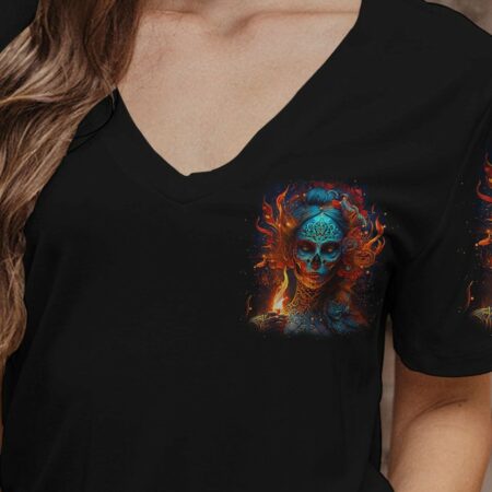 I AM WHO I AM SUGAR SKULL ALL OVER PRINT - TLTR0404234