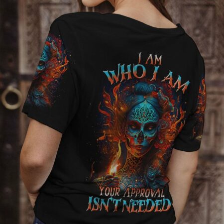 I AM WHO I AM SUGAR SKULL ALL OVER PRINT - TLTR0404234