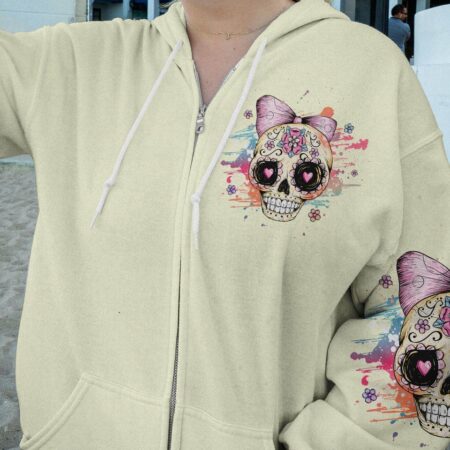 I AM A SWEET GIRL SKULL ALL OVER PRINT - YHHG0203231