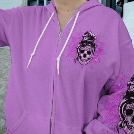 I'M A B DON'T TRY ME MESSY BUN TATTOO ALL OVER PRINT - TLTW2403231
