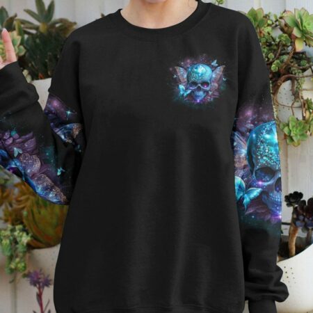 KARMA FAIRY SKULL BUTTERFLY ALL OVER PRINT - YHDU2803234