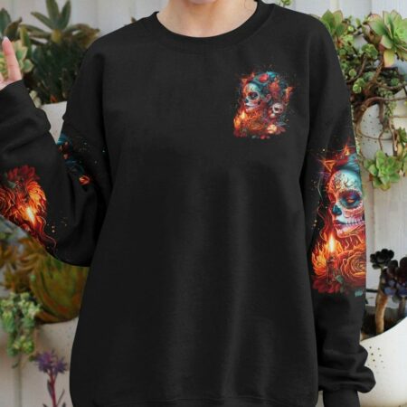 I AM WHO I AM SKULL ALL OVER PRINT - TLTW0504234