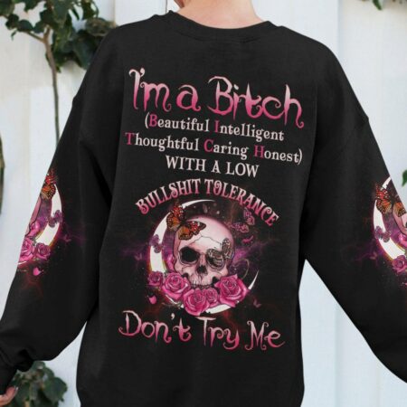 I'M A B DON'T TRY ME ALL OVER PRINT - YHDU0404234