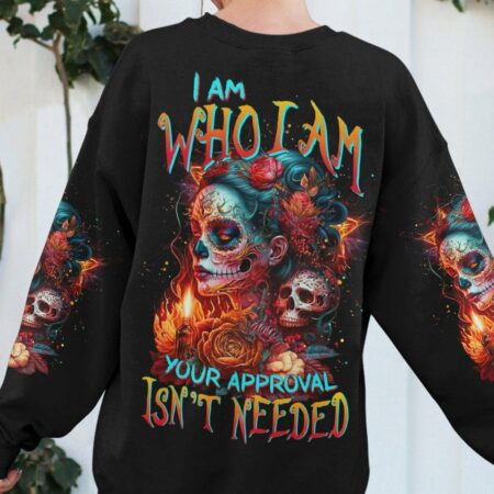 I AM WHO I AM SKULL ALL OVER PRINT - TLTW0504234