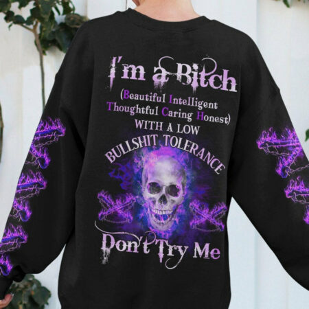 I'M A B DON'T TRY ME ALL OVER PRINT - YHHG1404231