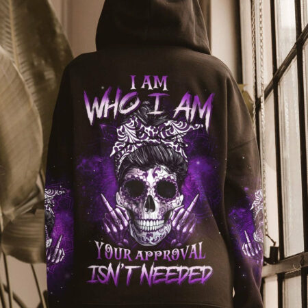 I AM WHO I AM SKULL ALL OVER PRINT - YHLN0704233