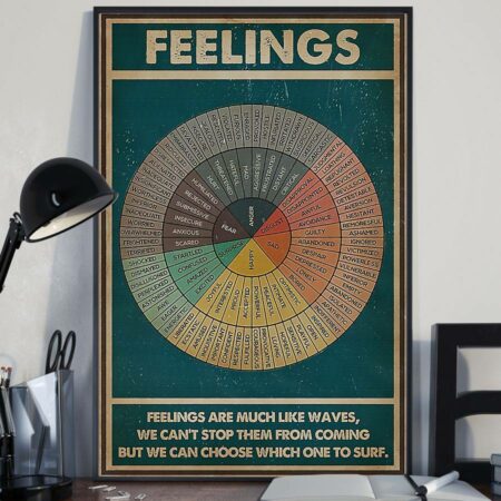 Social Worker Feelings Style - Vertical Poster - Owl Ohh - Owl Ohh