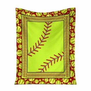 Softball Love Sport In Life - Flannel Blanket - Owl Ohh - Owl Ohh