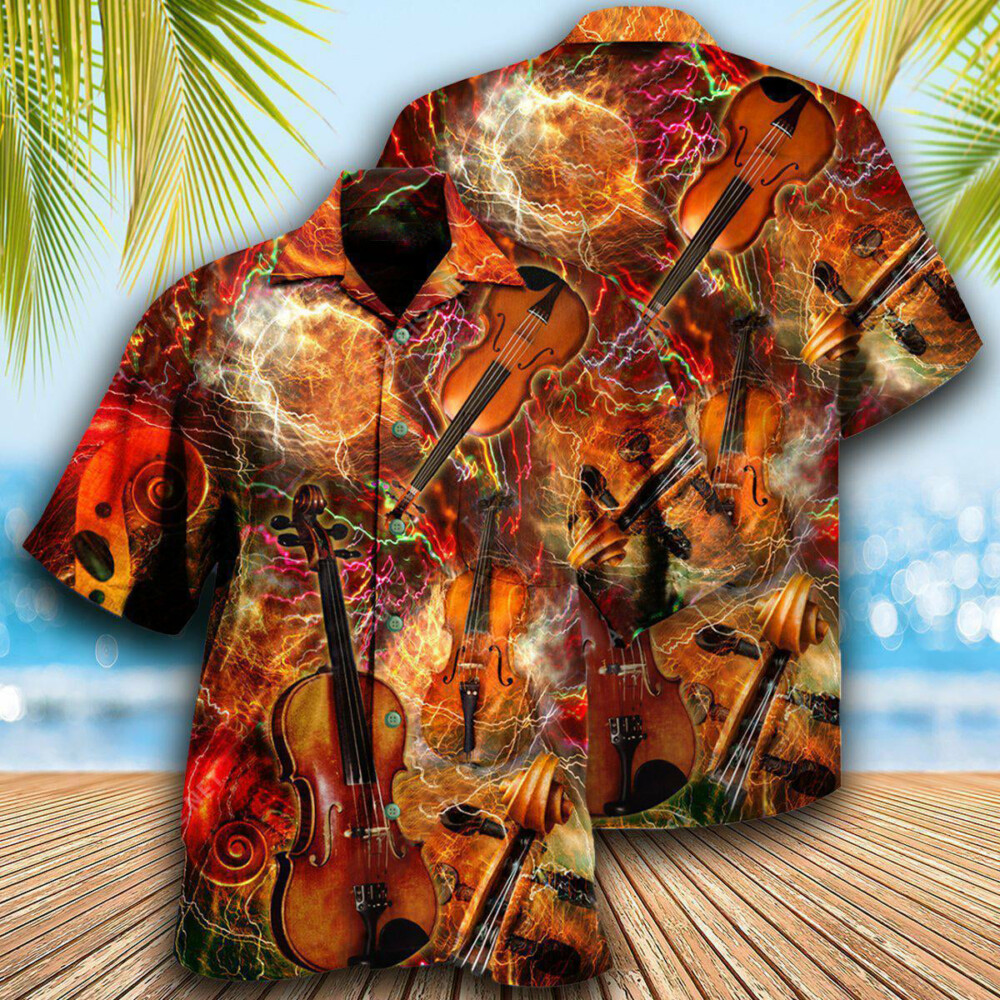 Violin Soul Of Music - Hawaiian Shirt - Owl Ohh - Owl Ohh