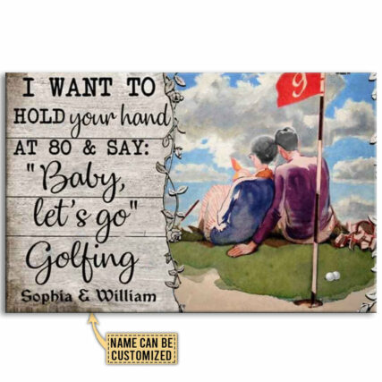 Golf Special Golf Personalized - Horizontal Poster - Owl Ohh - Owl Ohh