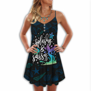 Mermaid Splashy And Sassy - Summer Dress - Owl Ohh - Owl Ohh