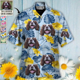 Dog Lucky You Want Tropical Custom Photo - Hawaiian Shirt - Personalized Photo Gifts-Owl Ohh
