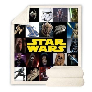 Star Wars Throw Blanket | Star Wars Fleece Blanket for Adult Kids