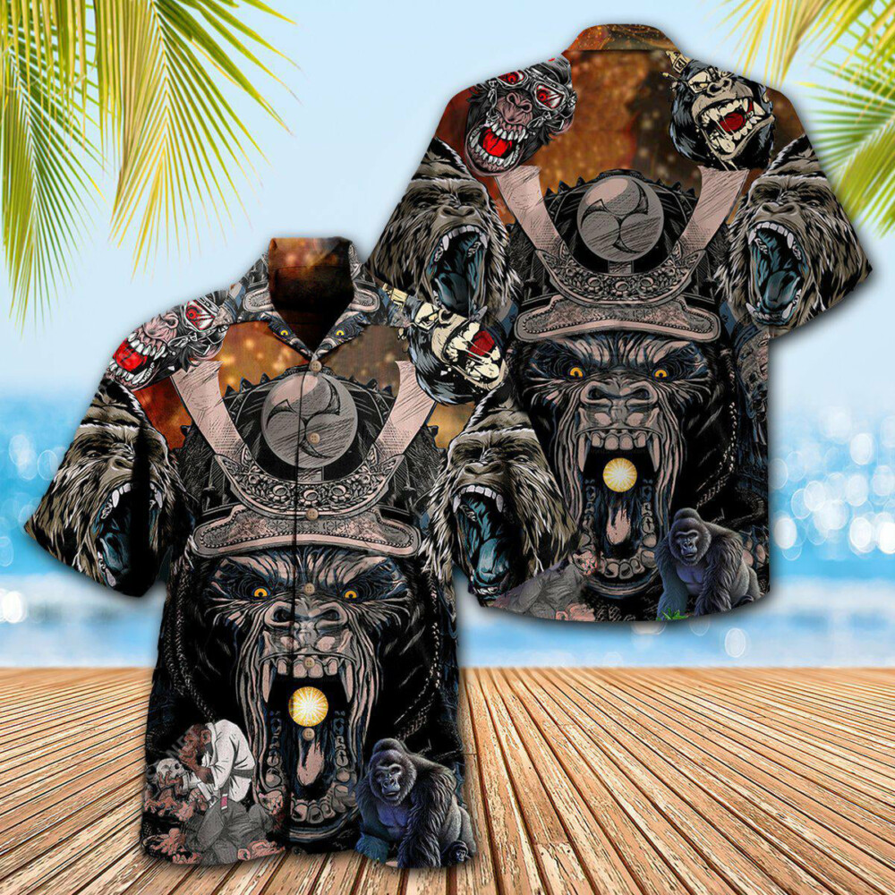 Gorilla Success Is A Little Like Wrestling - Hawaiian Shirt - Owl Ohh - Owl Ohh