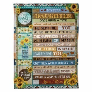 Sunflower You Are My Sunshine Lovely Gift For Daughter - Flannel Blanket - Owl Ohh - Owl Ohh