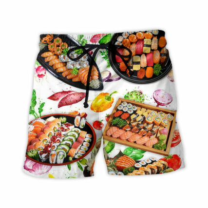 Sushi High Feeling Delicious Style - Beach Short - Owl Ohh - Owl Ohh