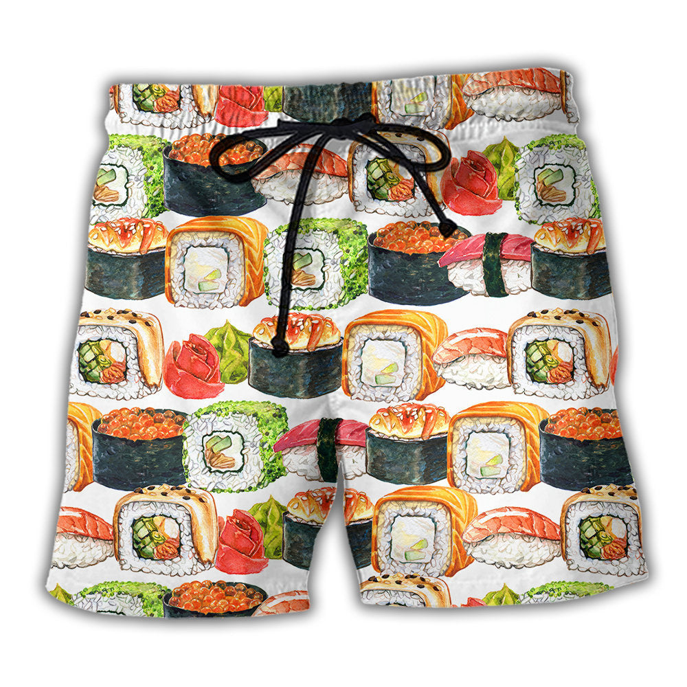 Sushi Basic Love Food - Beach Short - Owl Ohh - Owl Ohh