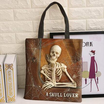 Skull Waiting For Love Skeleton - Tote Bag - Owl Ohh - Owl Ohh
