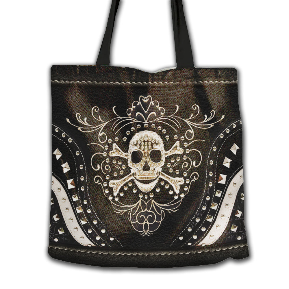 Skull Luxury Iron Skull - Tote Bag - Owl Ohh - Owl Ohh