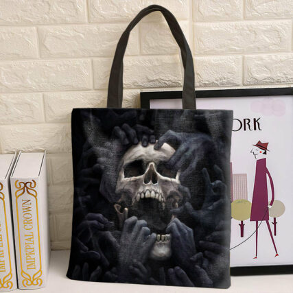 Skull Hell Hold My Soul - Tote Bag - Owl Ohh - Owl Ohh