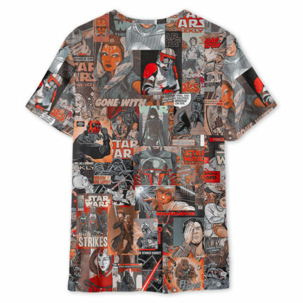 Star Wars Comic Vintage Style - Unisex 3D T-shirt