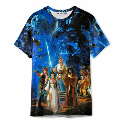 Starwars Cool Vintage Style - Unisex 3D T-shirt