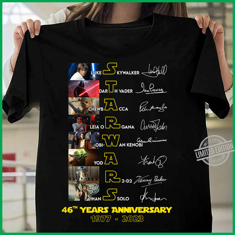 Star Wars 46 Years Anniversary - Unisex 3D T-shirt - Owl Ohh-Owl Ohh