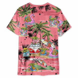 SW Disney Baby Yoda Pink - Unisex 3D T-shirt
