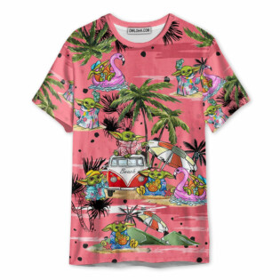 SW Disney Baby Yoda Pink - Unisex 3D T-shirt