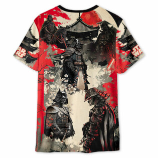 Starwars Darth Vader Samurai - Unisex 3D T-shirt