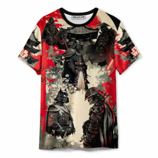 Starwars Darth Vader Samurai - Unisex 3D T-shirt