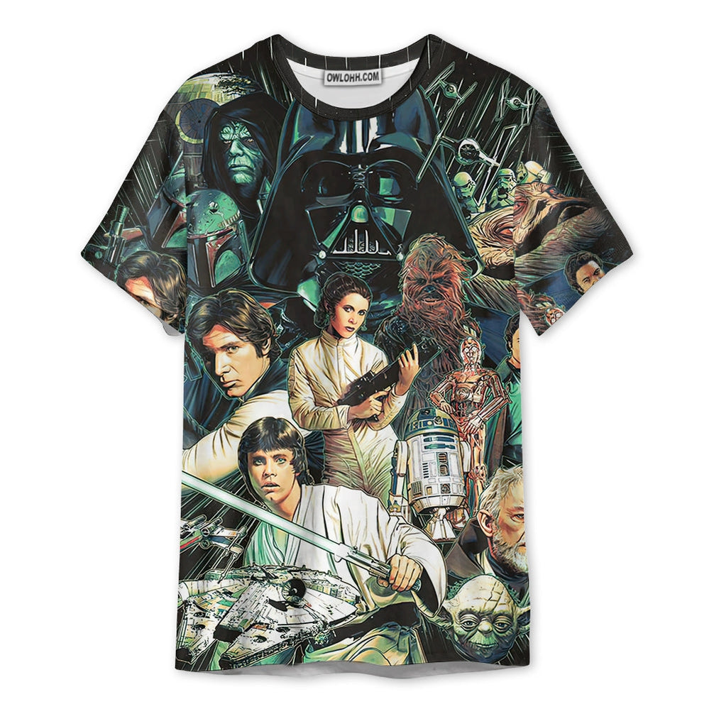Star Wars Rebellions Are Built on Hope - Unisex 3D T-shirt