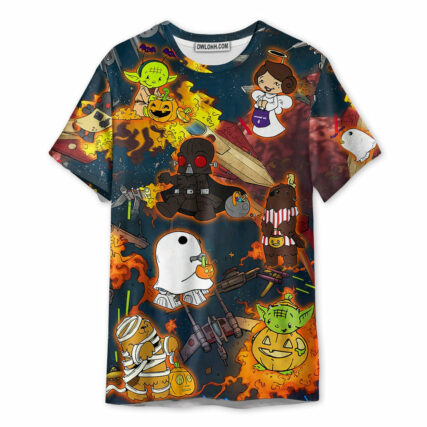 Starwars Halloween Tricks Are The Path To The Dark Side Better To Treat It Is - Unisex 3D T-shirt