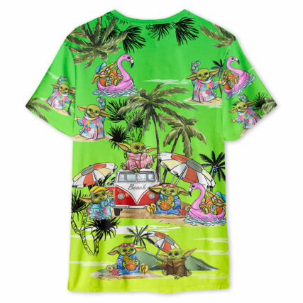 SW Disney Baby Yoda Cool - Unisex 3D T-shirt