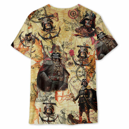 Star Wars Darth Vader Pirates - Unisex 3D T-shirt