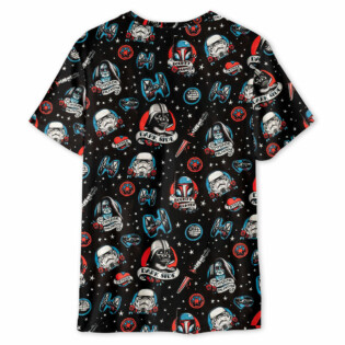 Star Wars Darth Vader Storm Trooper Dark Side Black - Unisex 3D T-shirt