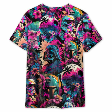 Special Star Wars Synthwave 02 - Unisex 3D T-shirt