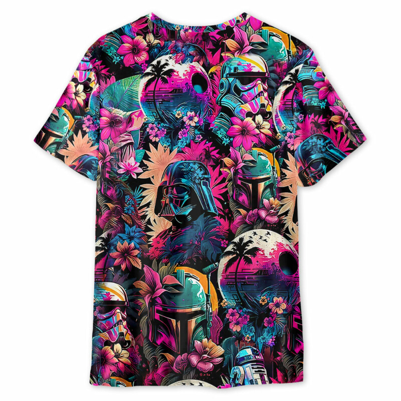 Special Star Wars Synthwave 02 - Unisex 3D T-shirt