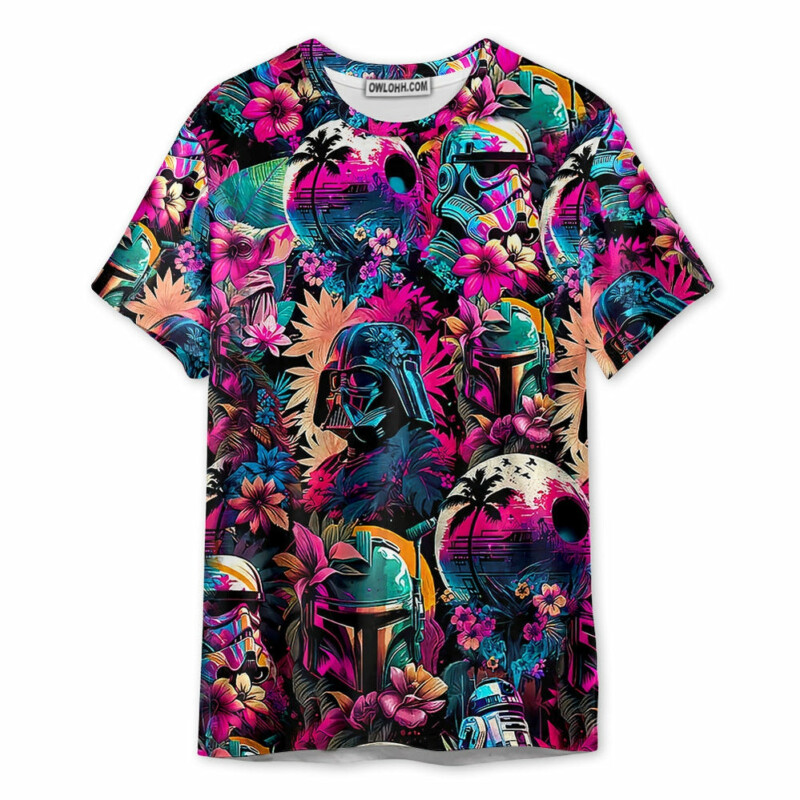 Special Star Wars Synthwave 02 - Unisex 3D T-shirt