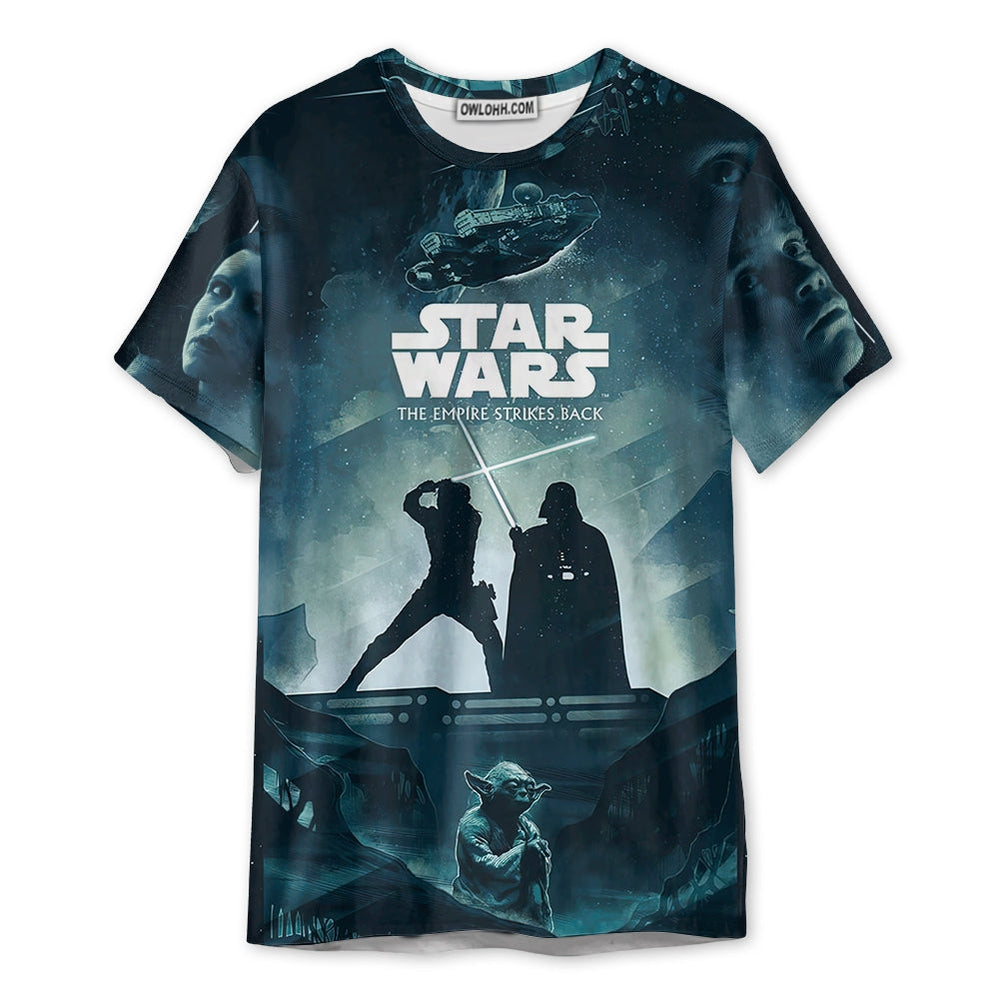 Star Wars The Empire Strikes Back - Unisex 3D T-shirt